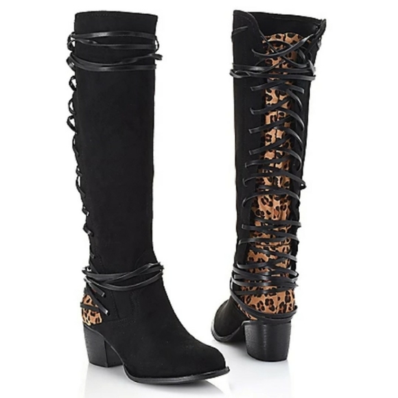 Corkys Shoes - CORKYS•Annabel•Boots•Leopard